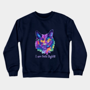 Cute Cat popart Crewneck Sweatshirt